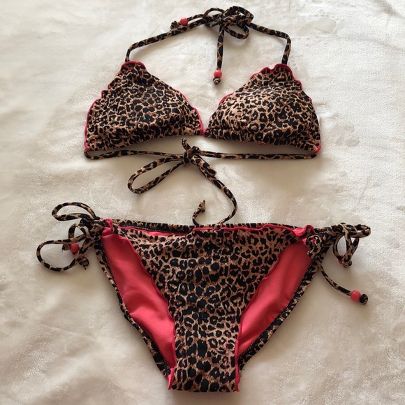 Xhilaration Other - Xhilaration | Animal Print Bikini Set